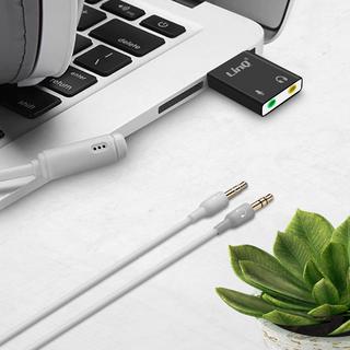 Avizar  Adattatore audio USB jack 3.5mm LinQ 