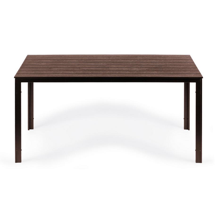 Northix Garten-Gastronomietisch 156 x 78 cm Braun  