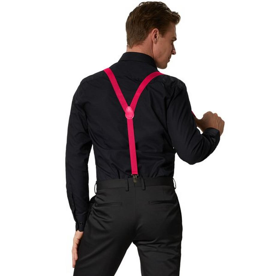 Tectake Einfarbige Hosenträger  