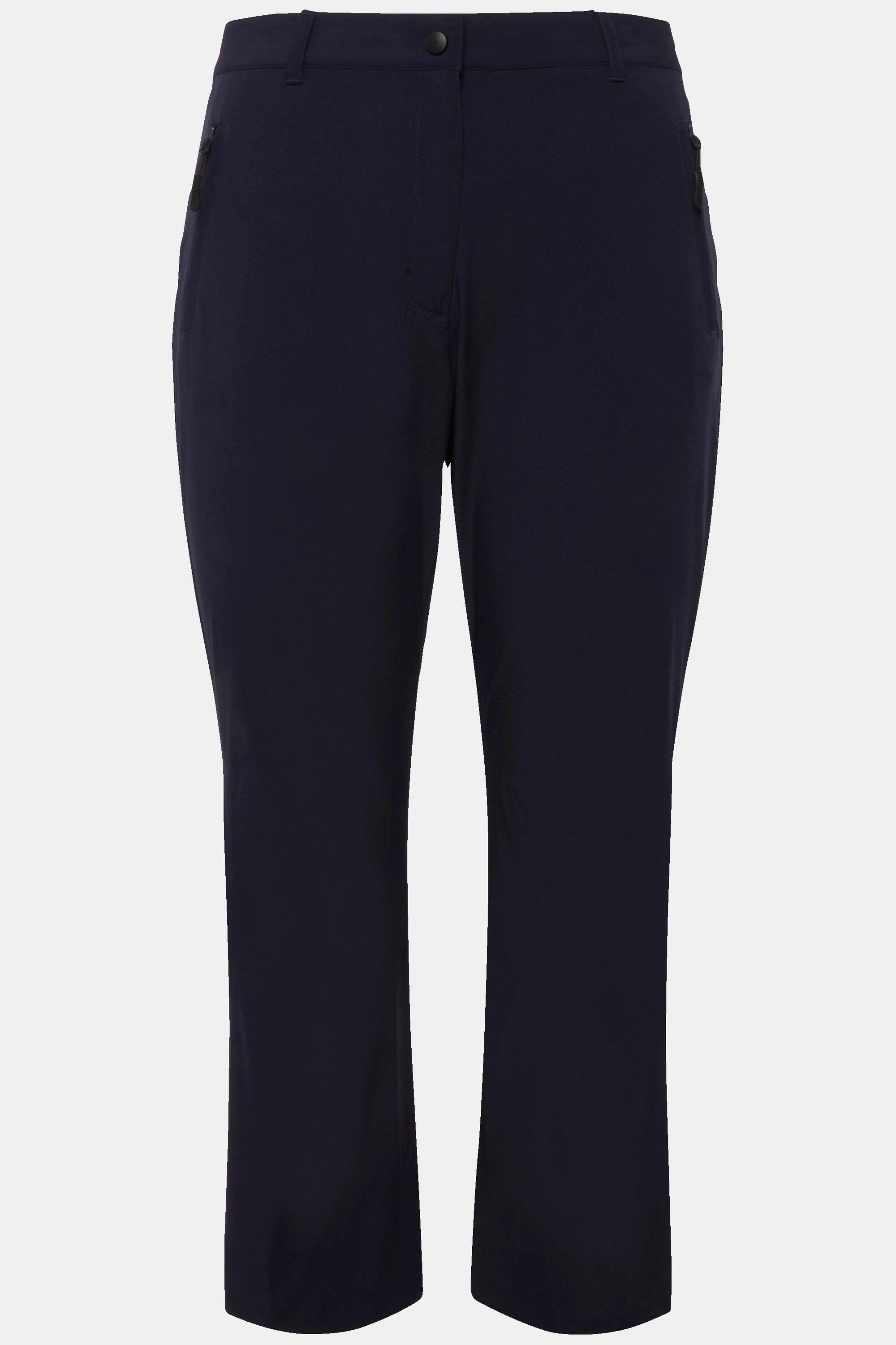 Ulla Popken  Pantalon technique 7/8, séchage rapide, taille confortable 