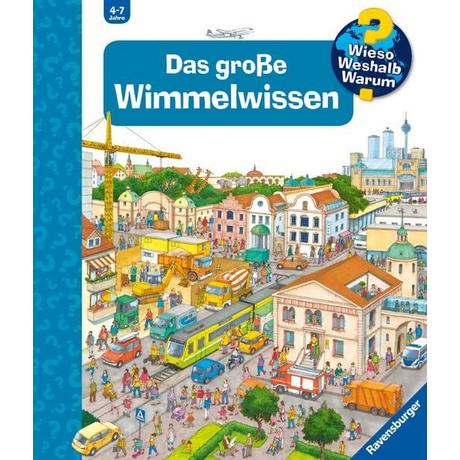 Wieso? Weshalb? Warum?: Das große Wimmelwissen (Riesenbuch) von Kessel, Carola; Wandrey, Guido (Illustrationen) Gebundene Ausgabe 