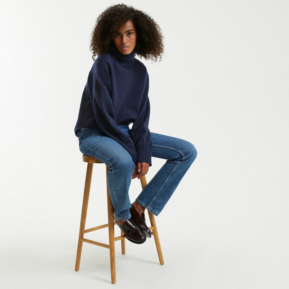 La Redoute Collections Woll Kaschmir Rollkragenpullover  