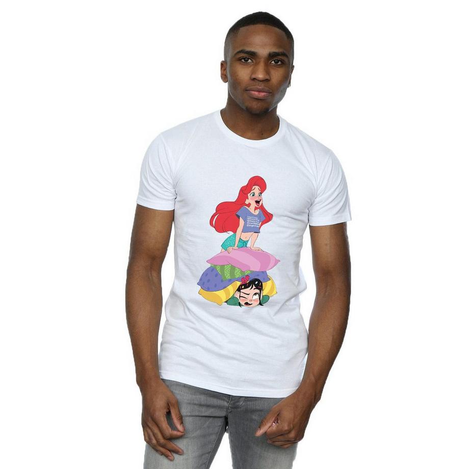 Disney Wreck It Ralph Ariel e Vanellope T-Shirt  