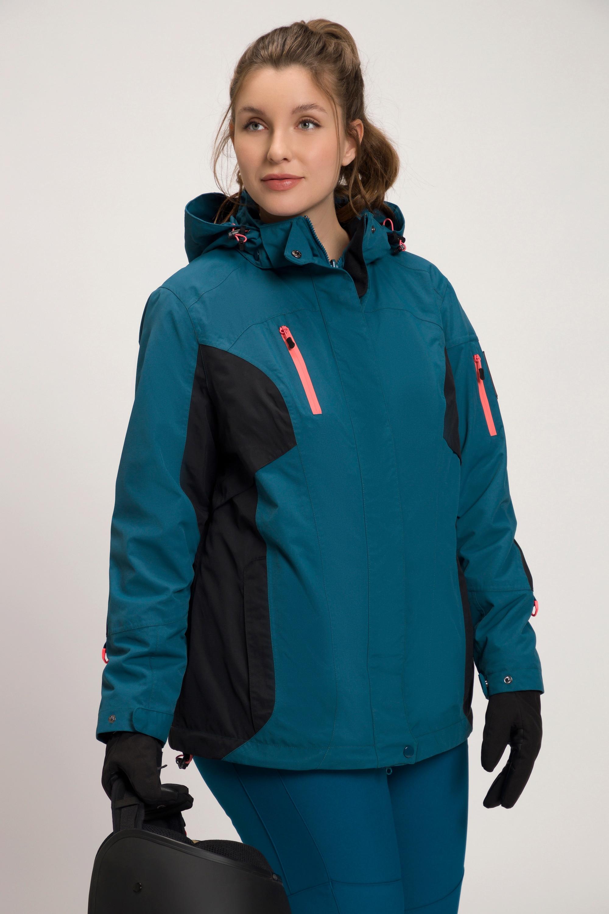 Ulla Popken  HYPRAR Baukastenjacke, wasserdicht, 2-Wege-Zipper 