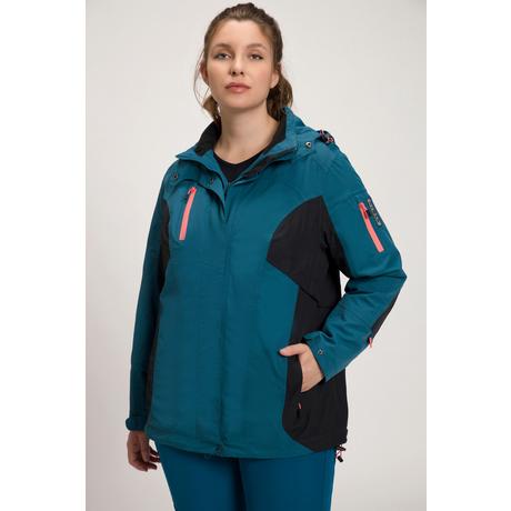 Ulla Popken  HYPRAR Baukastenjacke, wasserdicht, 2-Wege-Zipper 