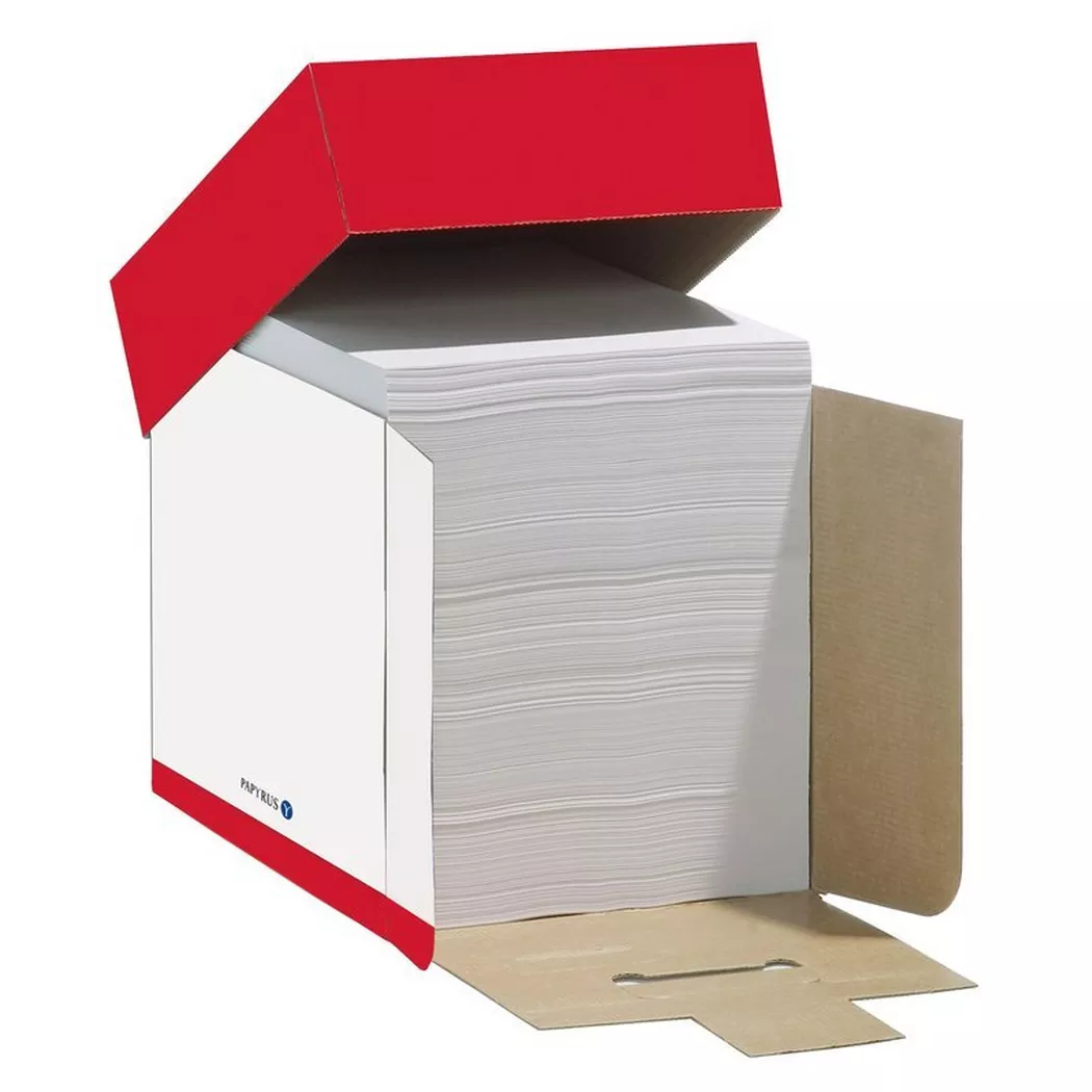 Papyrus – Kopierpapier Maxbox FSC A4, 2500 Blatt, Weiss, 1 Stück