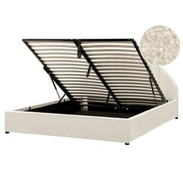 Lit ottoman en Bouclé Minimaliste CHADENET