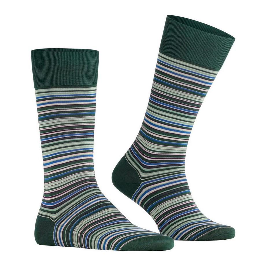 FALKE Microblock Gestreifte Socken  