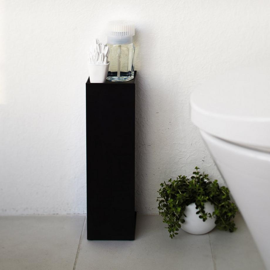 Yamazaki Porte papier toilette en métal H38,5 cm  