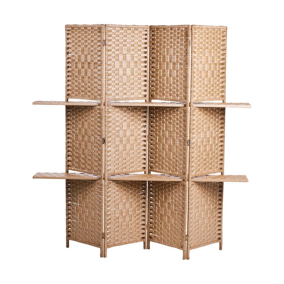 Raumteiler 4-teilig aus Pappelholz  TRAFOI