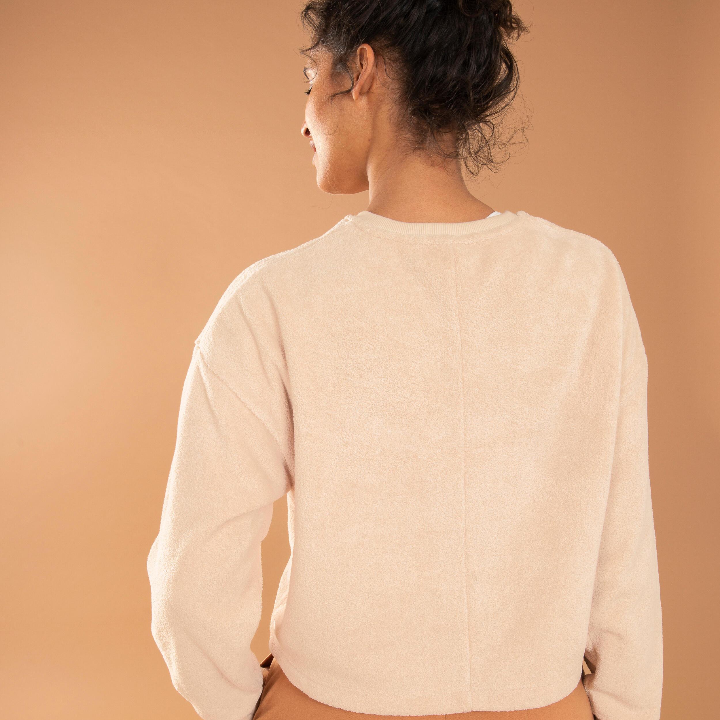 KIMJALY Cocoon Fleece Yoga & Meditation Sweatshirt  
