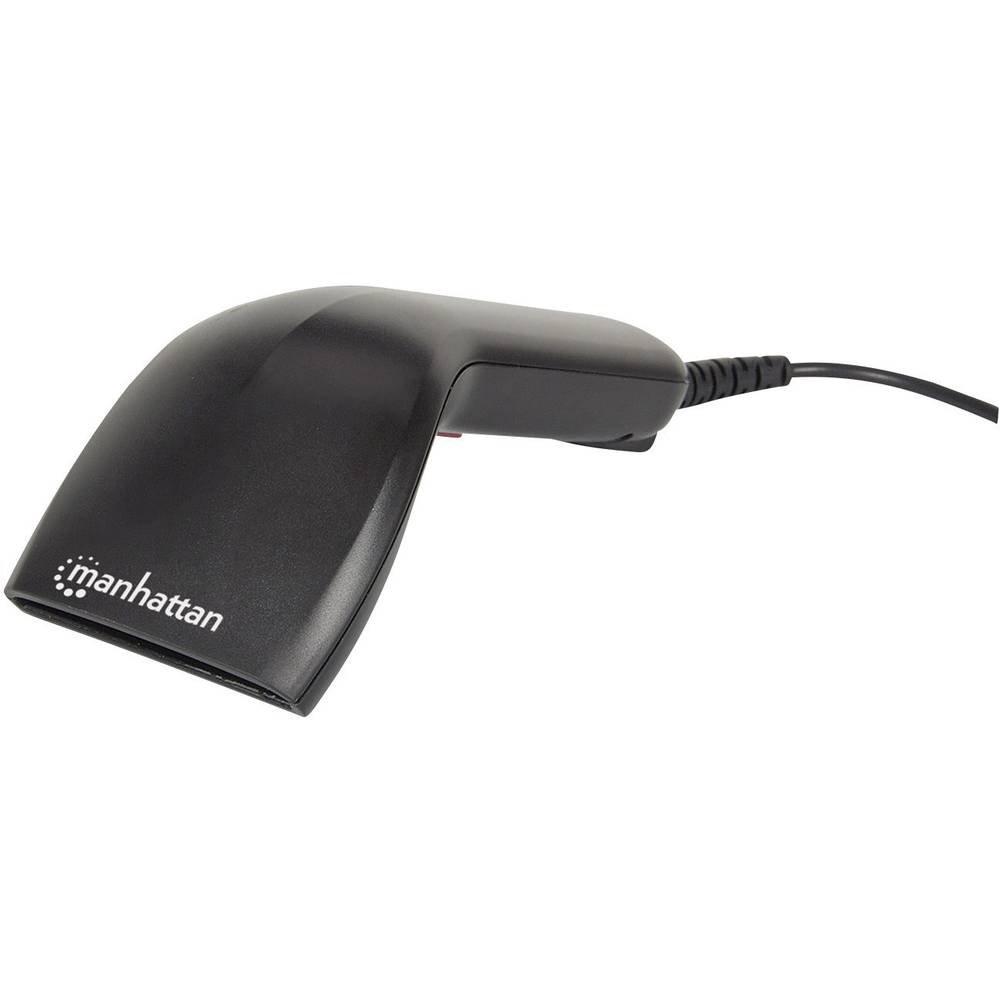 Manhattan  USB-Kit Barcode-Scanner Kabelgebunden 1D CCD Schwarz Hand-Scanner USB 
