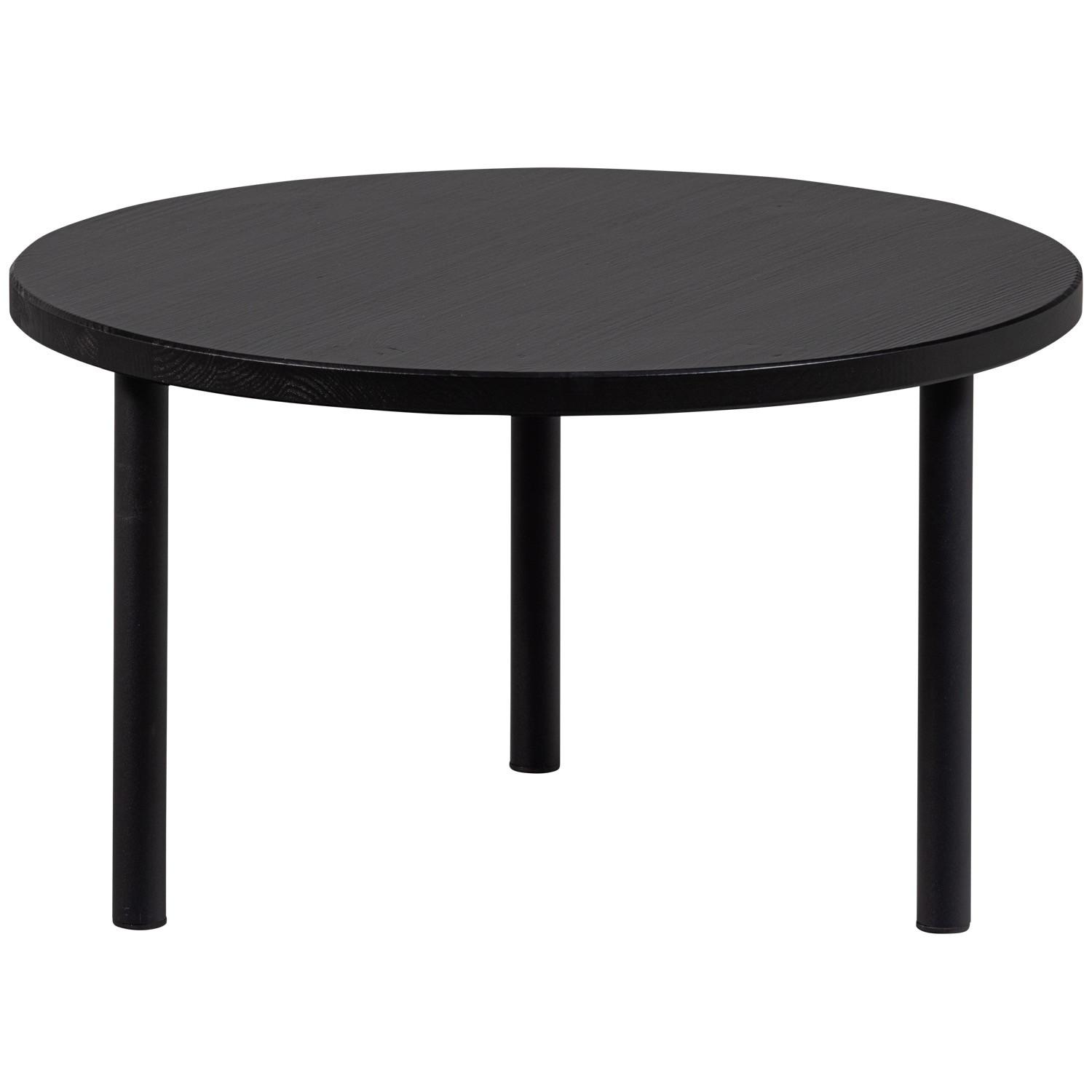 mutoni Table basse Laut Kiefer noir profond 60  