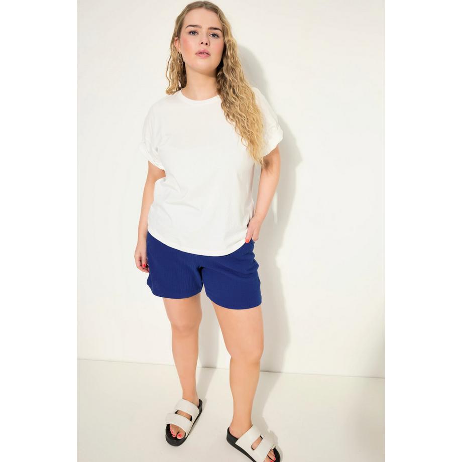 Studio Untold Maglia oversize stampa posteriore girocollo mezze maniche  