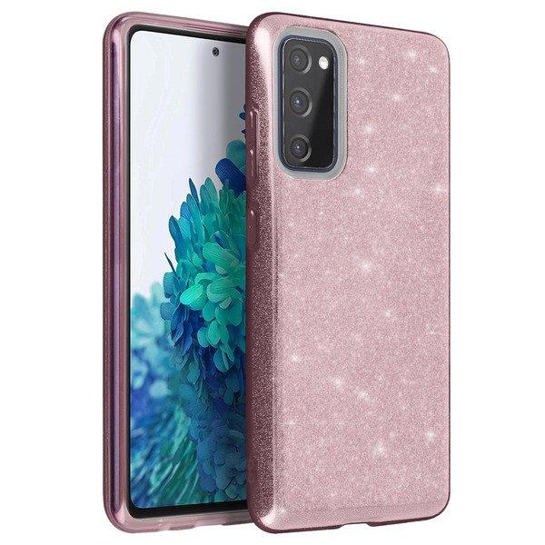 Avizar  Coque Samsung S20 FE Paillette Rose 