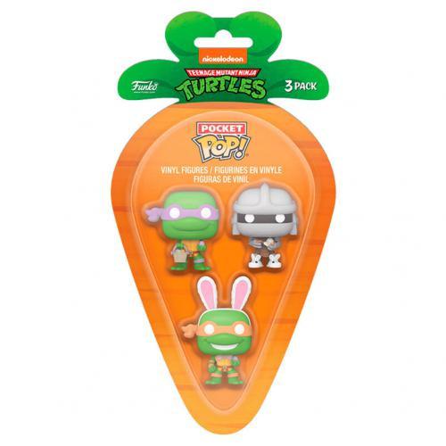 Funko  Funko POP! Carrot Pocket: Donatello Shredder Michelangelo 