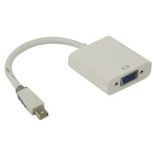 Nedis  Câble Mini Displayport Mini DisplayPort-hane - VGA Hona 0.20 m Vit 