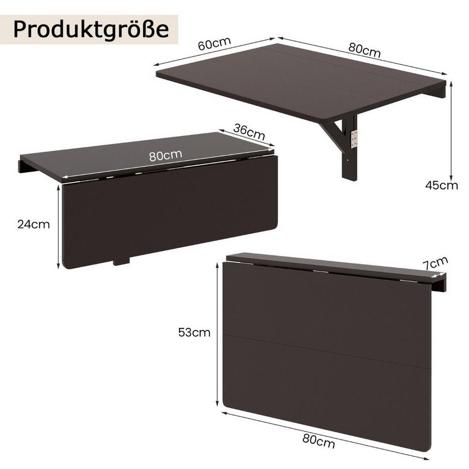 Northix Bureau pliant mural  
