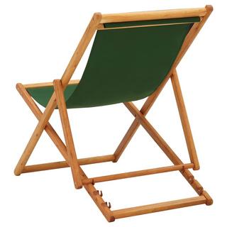 VidaXL Chaise de plage tissu  