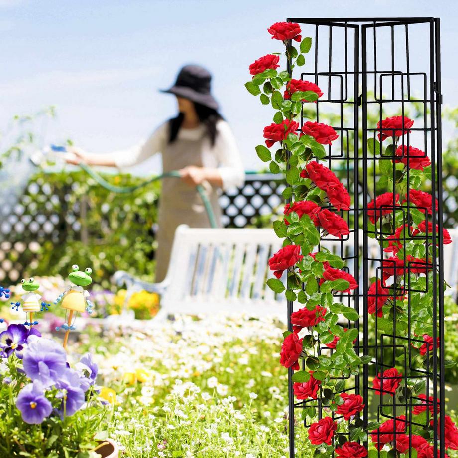 Northix Metall-Rankhilfe 3er-Set  