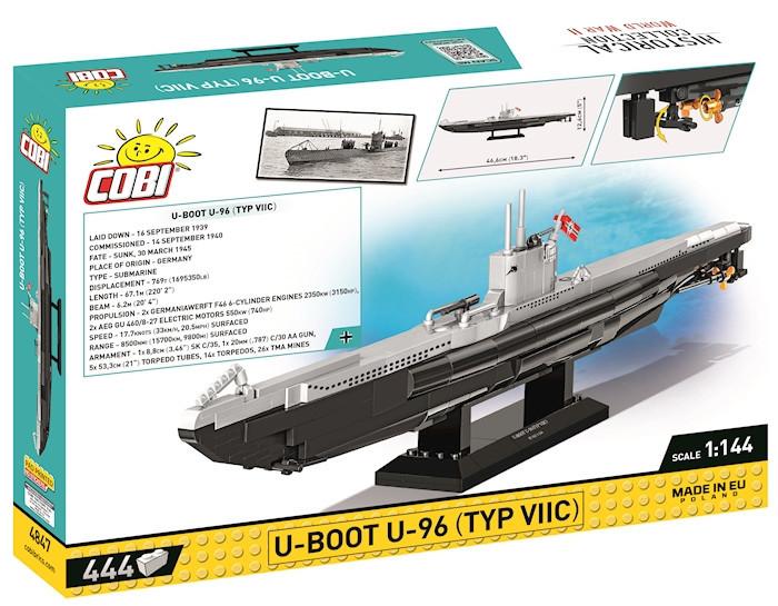 Cobi  Historical Collection U-Boot U-96 Typ VIIC (4847) 