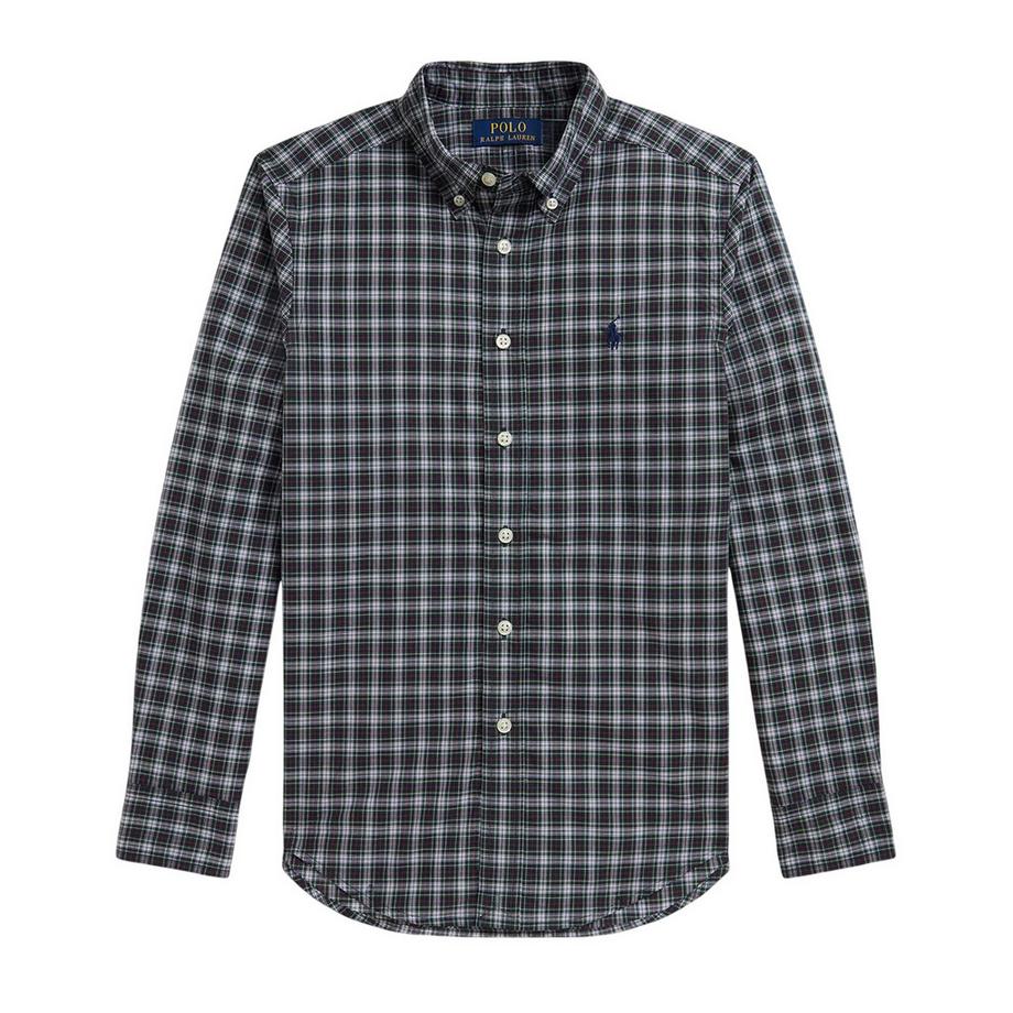 Chemise À Boutons Manches Longues Motiftyle À Carreaux