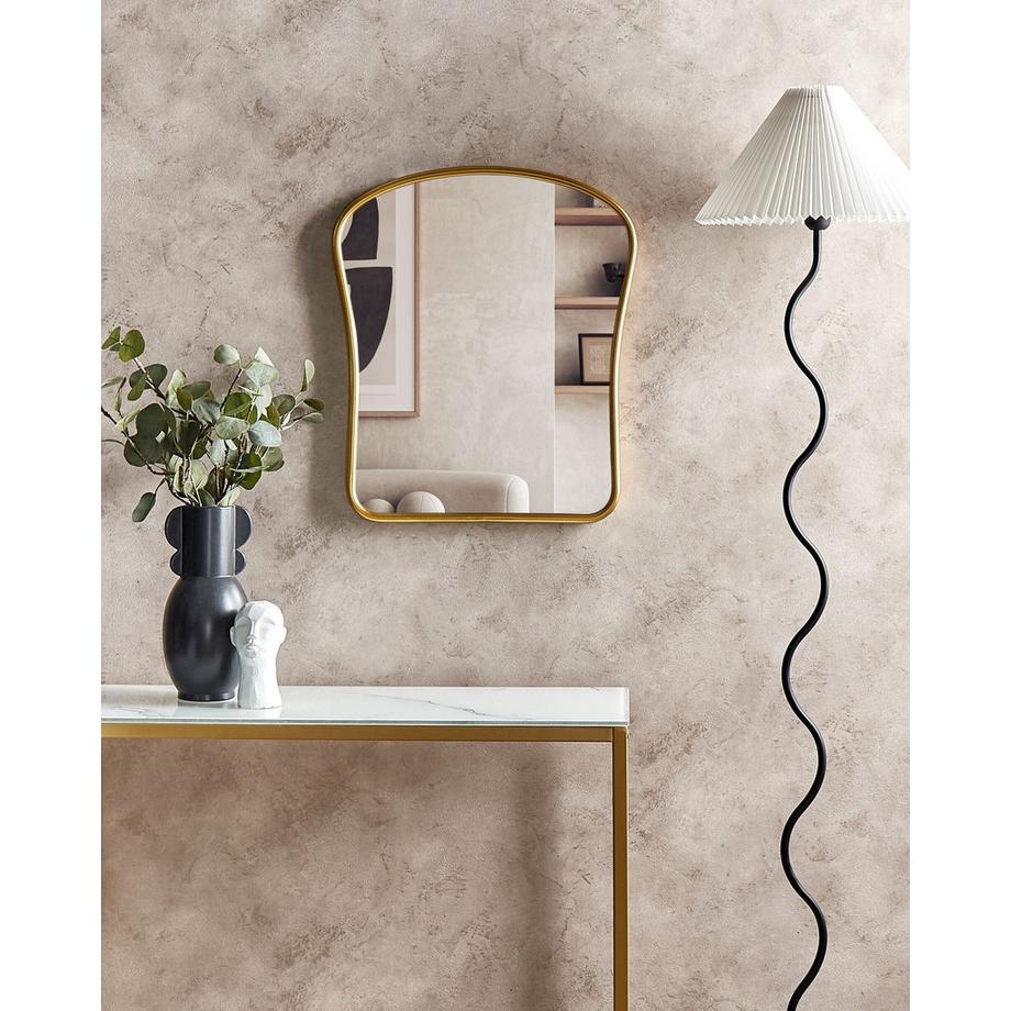 Beliani Wandspiegel aus Eisen Retro NOTH  