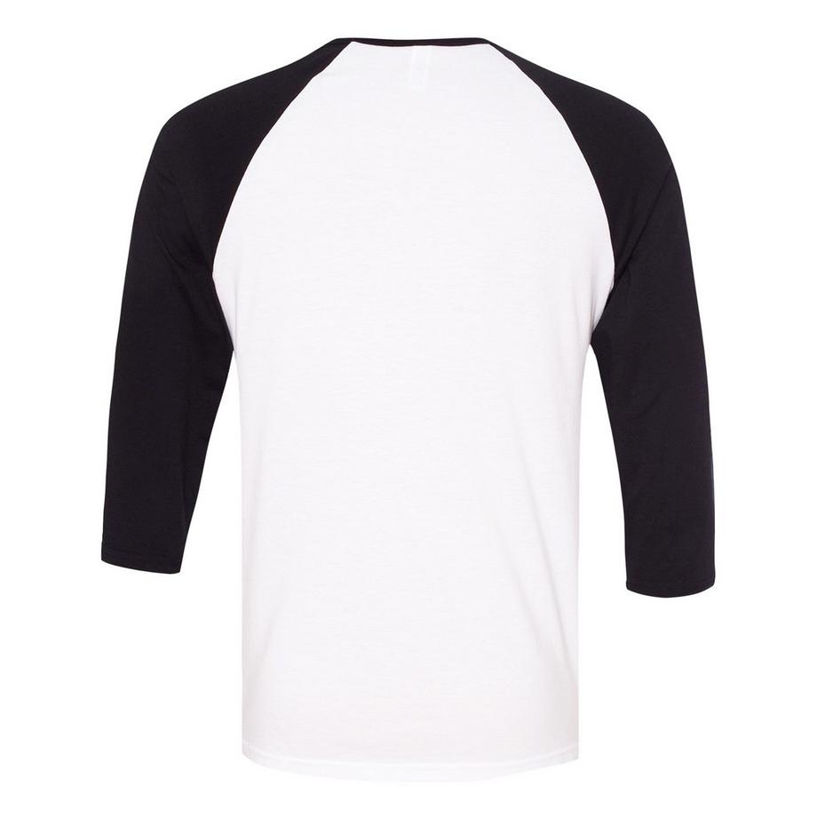 Bella + Canvas Canvas T-Shirt de baseball manches 3/4  