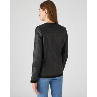 Damart  Veste zippée 100% cuir de mouton. 