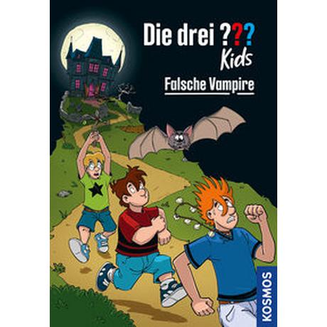 Die drei ??? Kids, 94, Falsche Vampire Blanck, Ulf; Armbruster, Marco (Illustrationen) Copertina rigida 