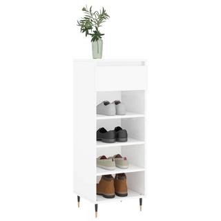 VidaXL Armoire à chaussures bois d'ingénierie  