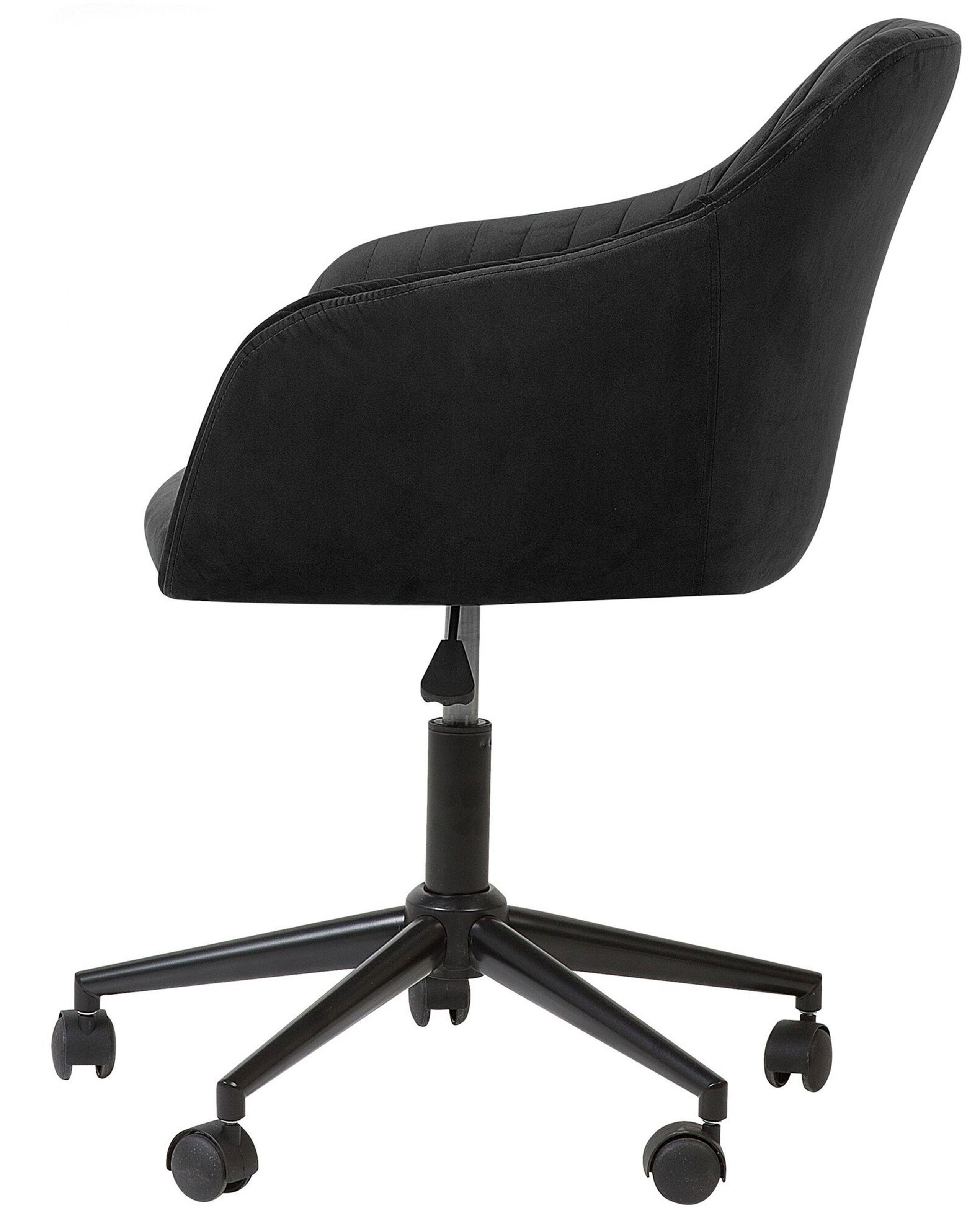 Beliani Chaise de bureau en Velours Moderne VENICE  