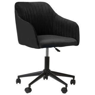 Beliani Chaise de bureau en Velours Moderne VENICE  