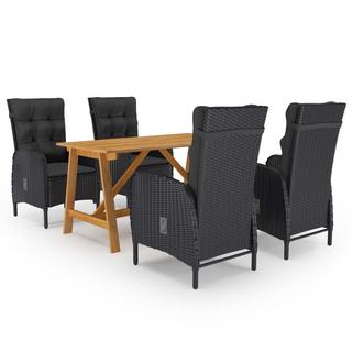 VidaXL Garten-essgruppe poly-rattan  