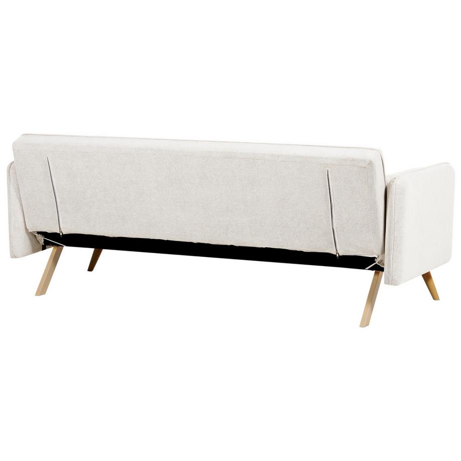 Beliani Schlafsofa aus Stoff Modern ASAA  