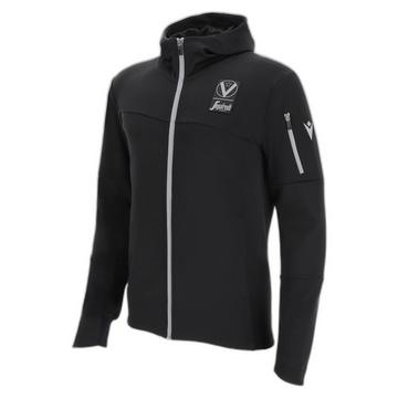 felpa con cappuccio e zip athleiure cc virtu zanzibar tech