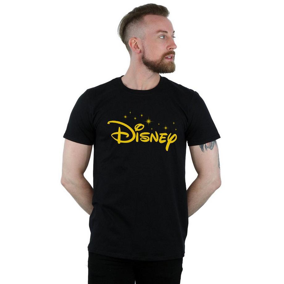 Disney Logo T-Shirt Stampata  
