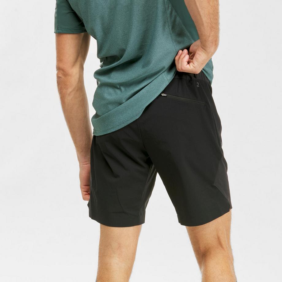 QUECHUA  Short de randonnée homme, MH500 noir 