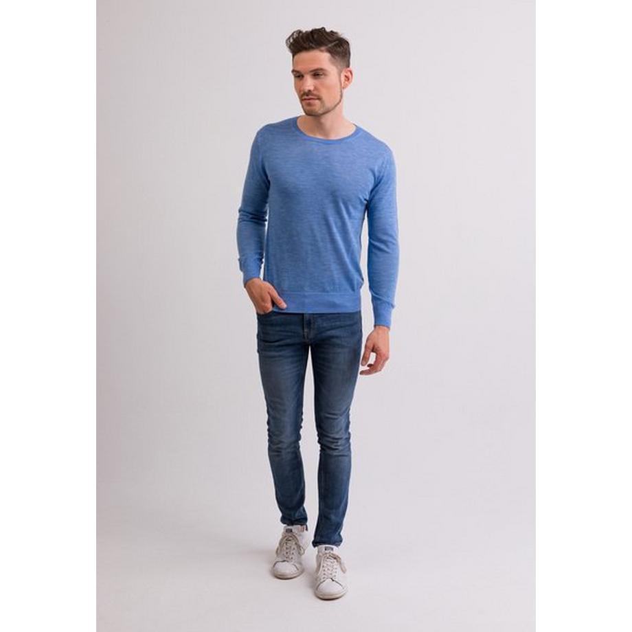 CASH-MERE.CH Kaschmir Rundhals Pullover  