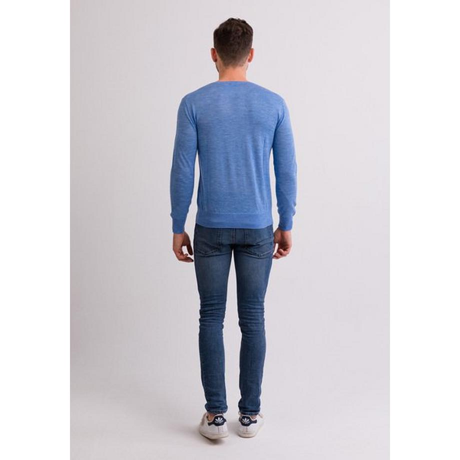 CASH-MERE.CH Kaschmir Rundhals Pullover  
