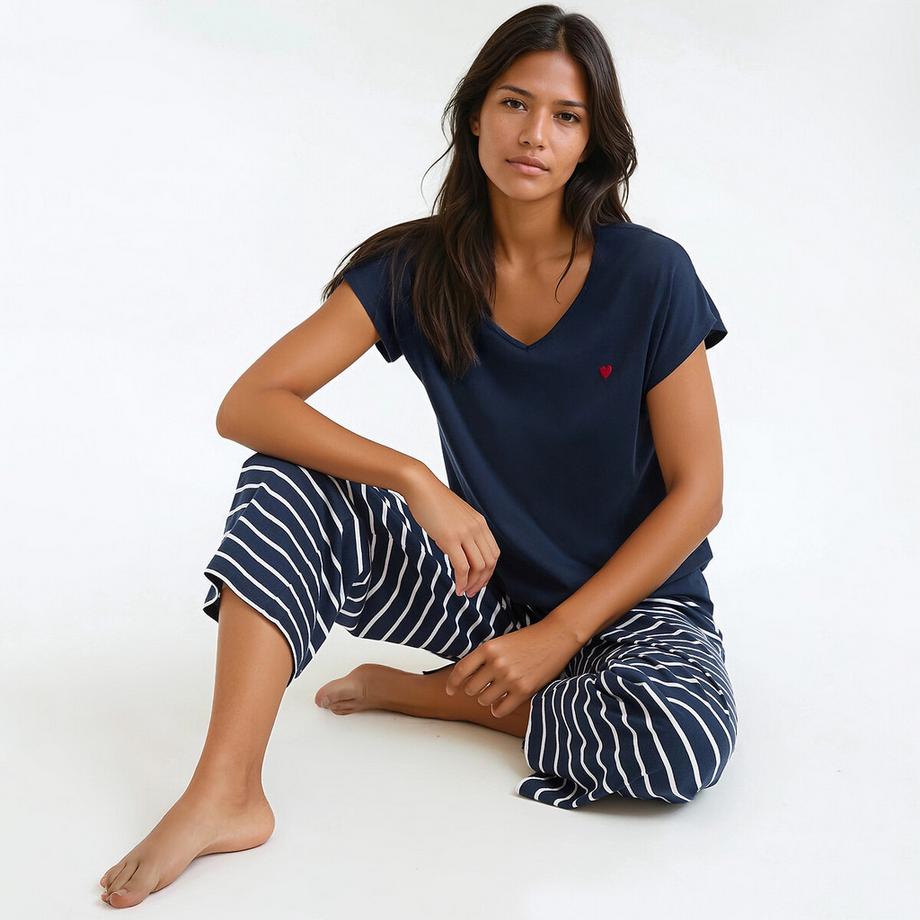 La Redoute Collections Set Pigiama Jersey Puro Cotone  
