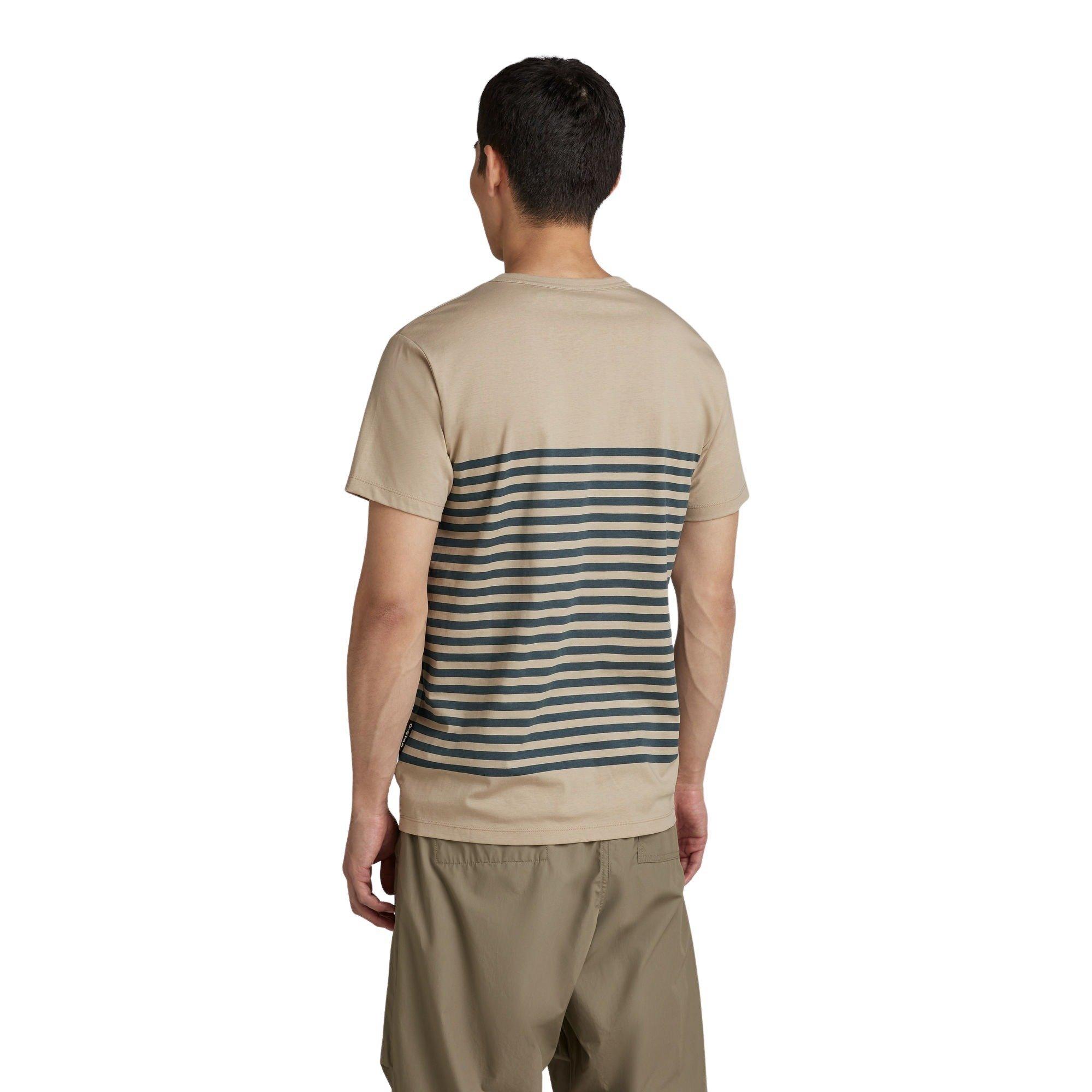 G-STAR Placed Stripe Graphic T-Shirt  
