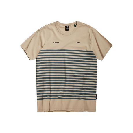 G-STAR  T-Shirt Placed Stripe Graphic 