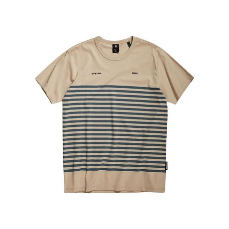 G-STAR Placed Stripe Graphic T-Shirt  