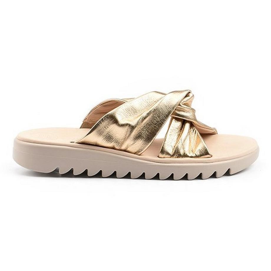 Paul Green 7774 Sandales Métalliques à Brides Croisées  