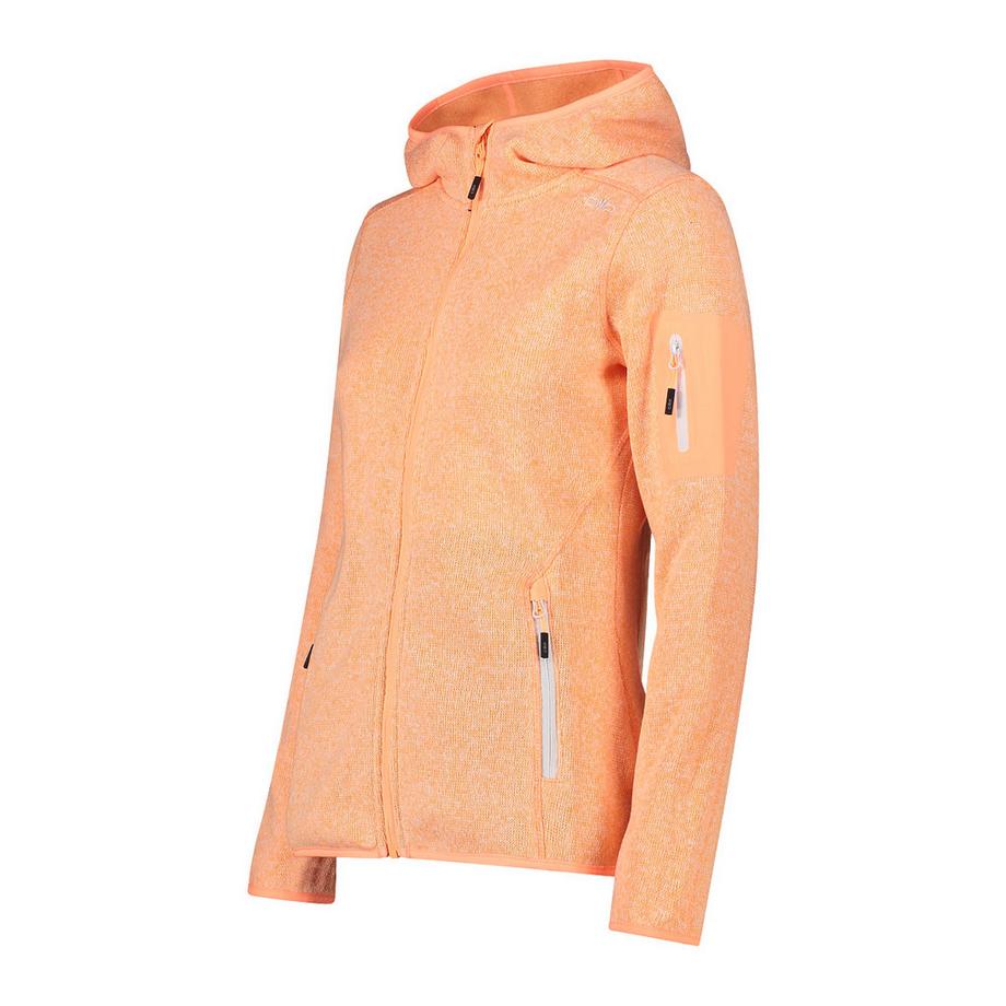 CMP Kapuzen Knit-Tech Fleecejacke  