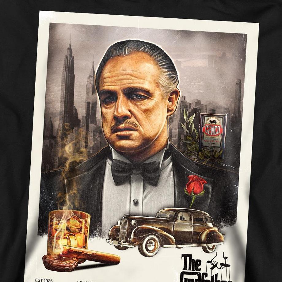 The Godfather Bedrucktes Regular Fit Sweatshirt  