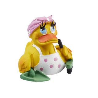 Lanco  Canard de bain femme de ménage jaune 