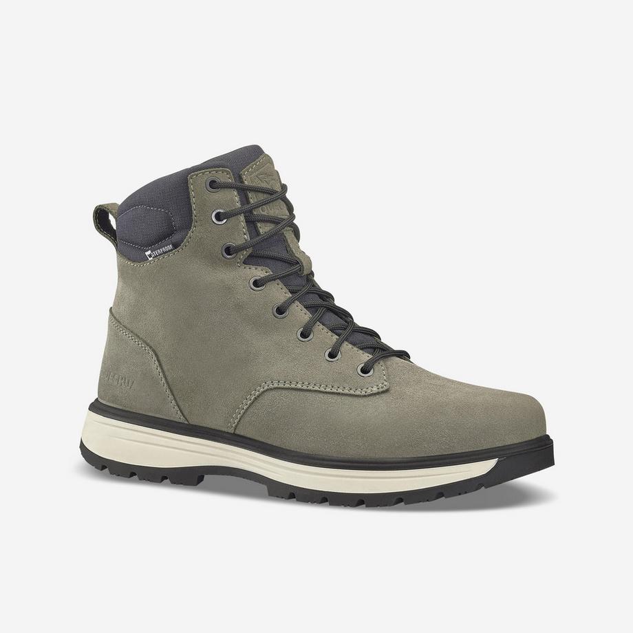Scarpe sportive uomo alte pelle trekking invernale