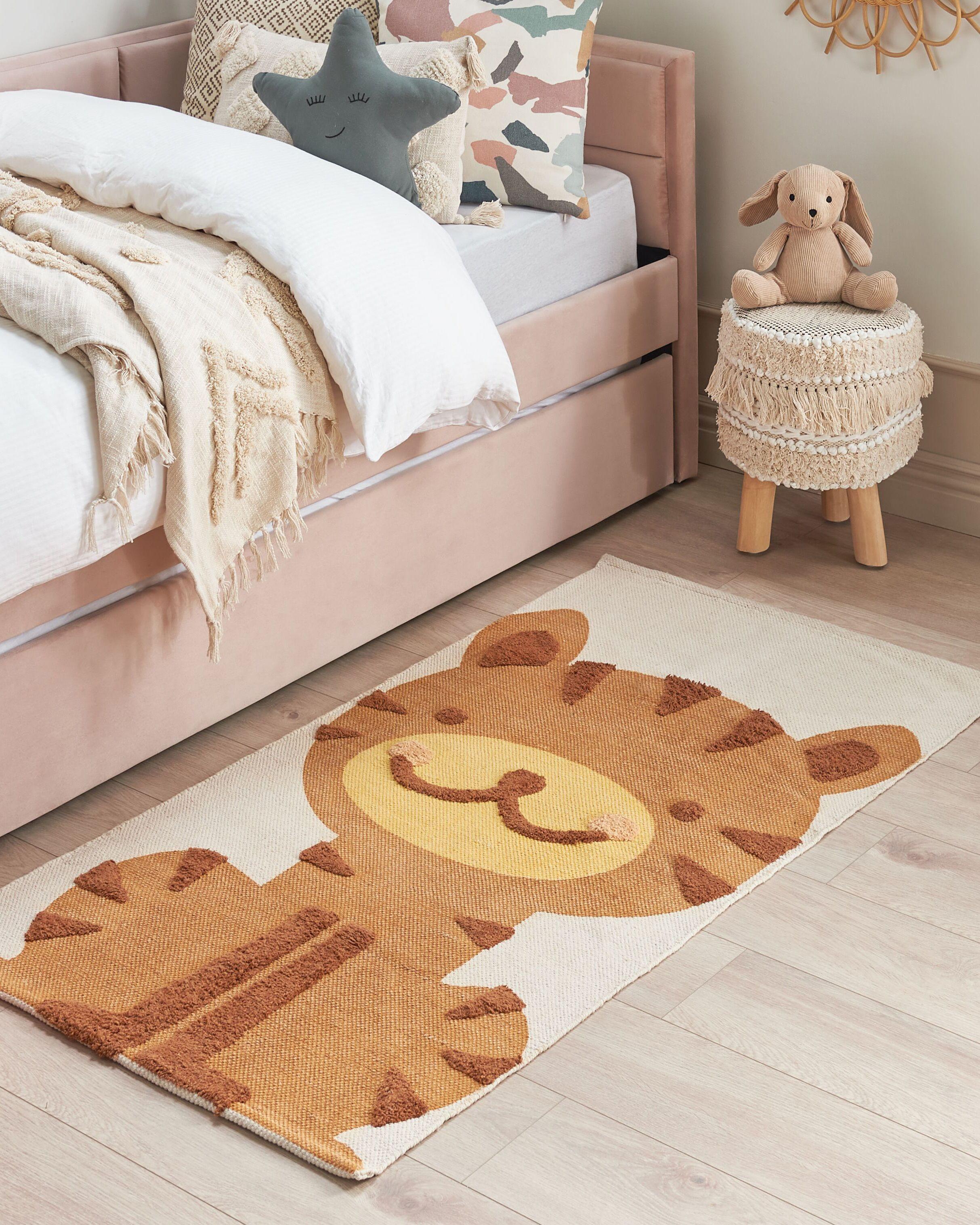 Beliani Tapis enfant en Coton Moderne SIGLI  